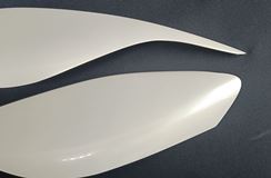 Реснички на фары для Toyota Isis 2004-2009 